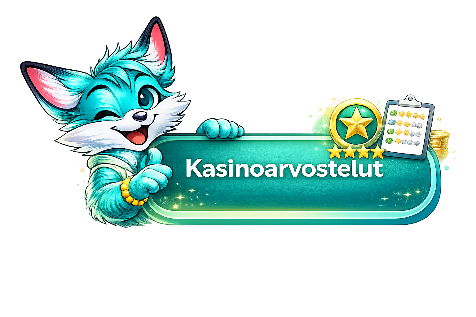 Kasinoarvostelut maskotti